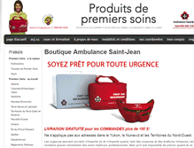 Tablet Screenshot of boutiqueasj.ca